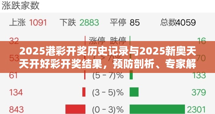 2025港彩开奖历史记录与2025新奥天天开好彩开奖结果，预防剖析、专家解读解释与落实,警惕诱导性陷阱